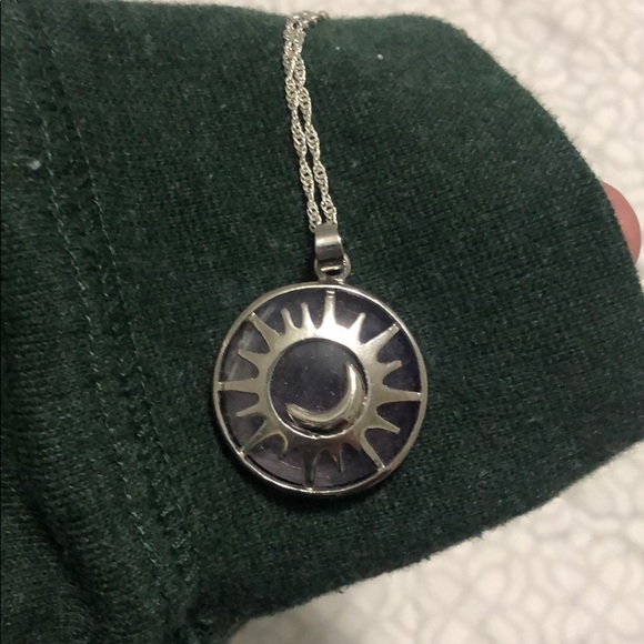 Purple pendant necklace - Picture 1 of 4